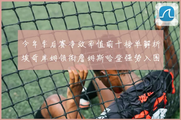 今年季后赛净效率值前十榜单解析埃奇库姆领衔詹姆斯哈登强势入围